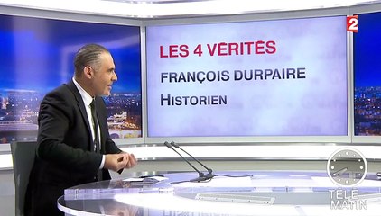 Les 4 Vérités - "La présidente", Donald Trump... L’historien François Durpaire répond