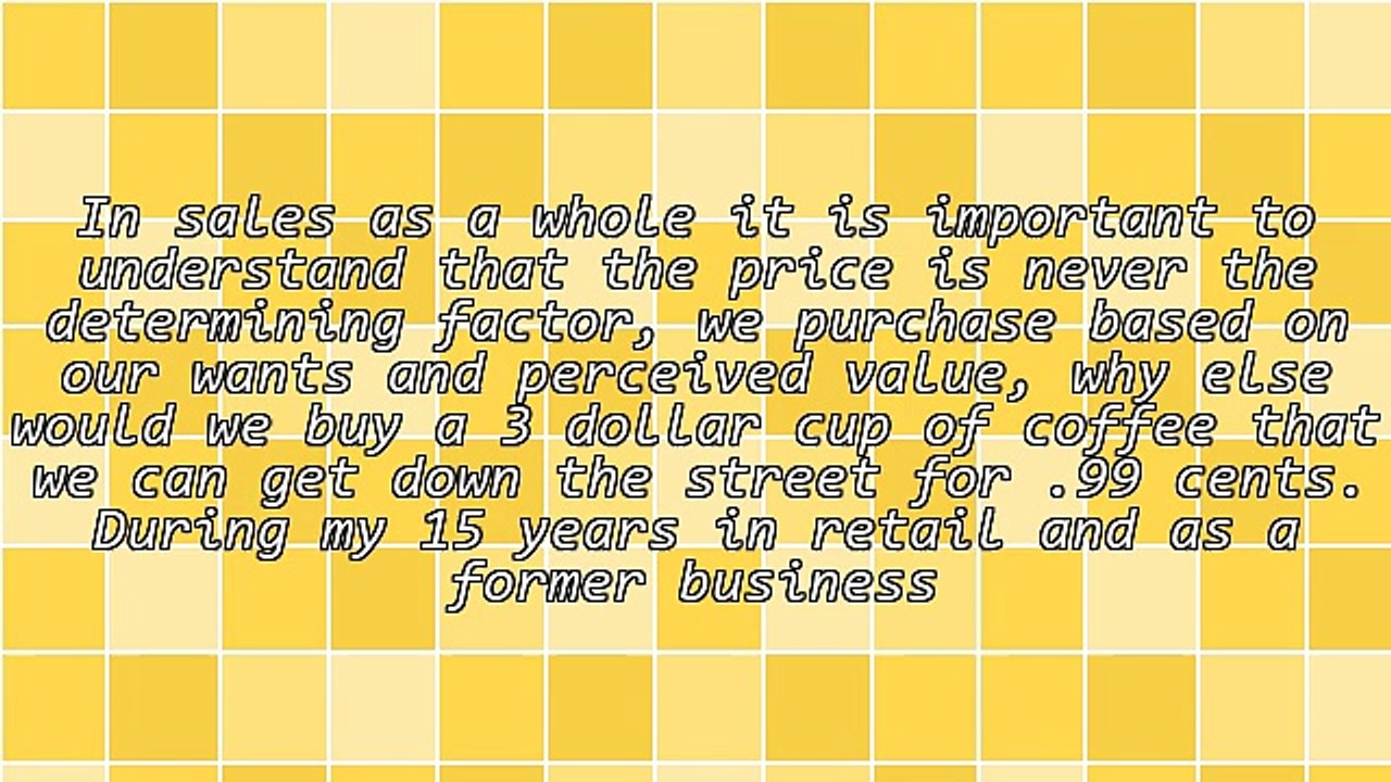 Retail Sales 101