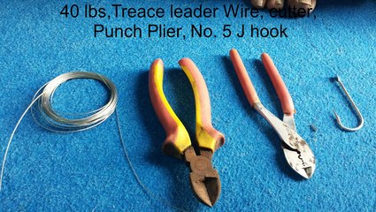 Salt water fishing: Rigghing for taru ( Bottom for Mackerel)