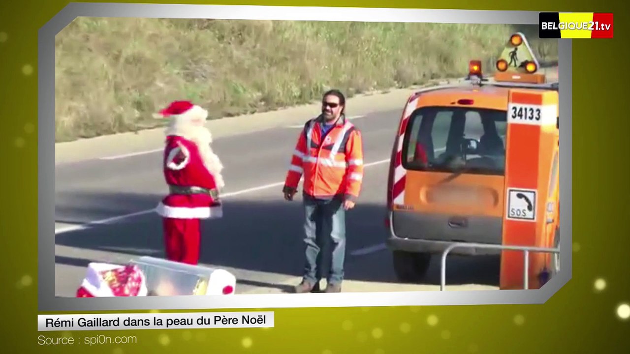 Rémi Gaillard dans la peau du Père Noël