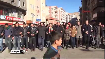 Şırnak'ta HDP'lilerin protesto yürüyüşüne polisten müdahale