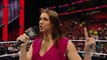 Stephanie McMahon is furious with Roman Reigns Raw, December 14, 2015 Video