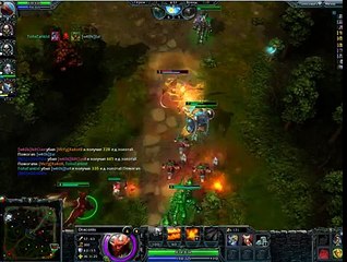 Heroes of Newerth Моя телка играет My chick plays