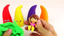 frozen Dora the Explorer Play Doh Surprise Eggs Peppa Pig Frozen Home Mickey Mouse toy