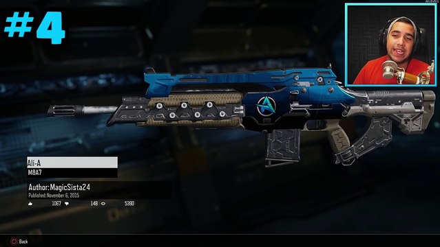 BEST PAINTSHOP GUN CAMOS In Black Ops 3 FALLOUT & SPONGEBOB CAMO! BO3 TOP 5 Paintshops #1