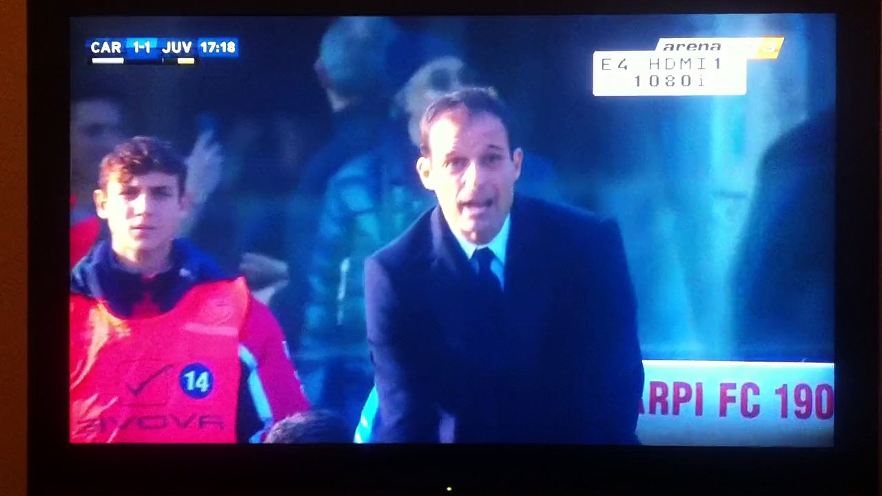 (Serie A ) Carpi -Juventus  1-1 Gols - Mario Mandzukic