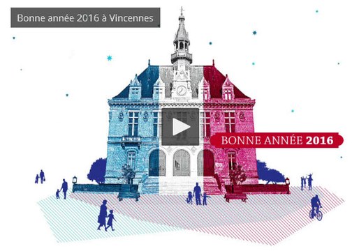 Bonne année 2016 à Vincennes