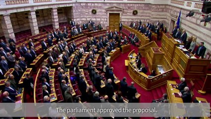 Greek parliament backs recognising Palestine