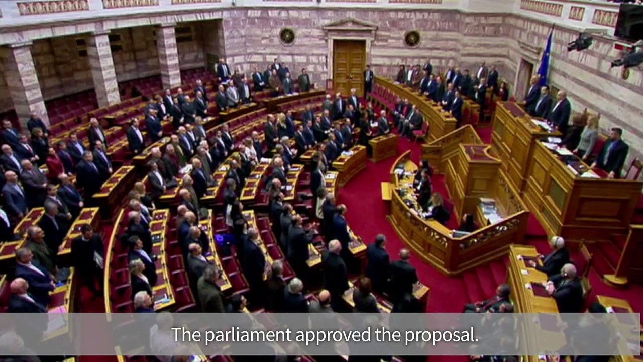 Greek parliament backs recognising Palestine