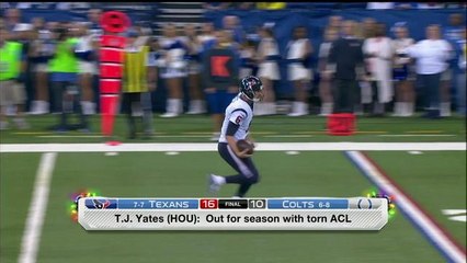 Rapoport: Yates out for season with torn ACL