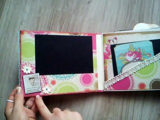 Papercraft Scrapbooking Album Ręcznie Robiony _Vintage Bliźniak_ ;)
