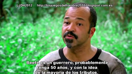 The Hunger Games Catching Fire Interview Jeffrey Wright (2013) Subtitulado Español
