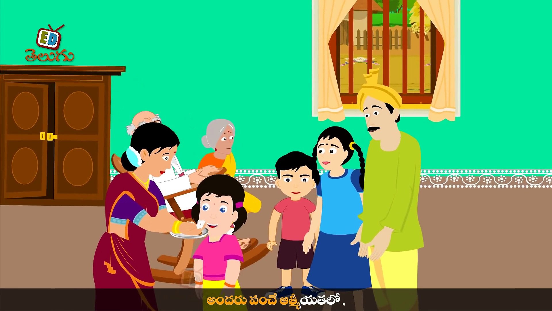 KZKCARTOON TV-Kutumbam - Telugu Nursery Rhymes - video Dailymotion