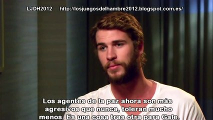 The Hunger Games Catching Fire - Liam Hemsworth Interview (2013) HD Subtitulado Español
