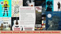 Best Ebook Beginning Visual Basic 2015 Complete Video - 