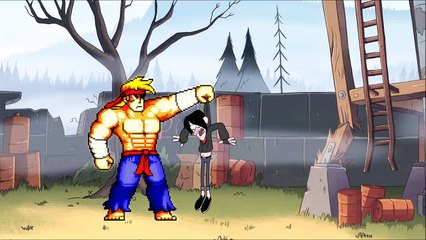 Gravity Falls - Dipper vs Rosko van Knokkels