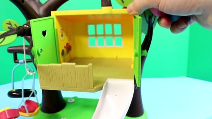 robot Peppa Pig Tree House Playset with Mummy Daddy George and Peppa! america