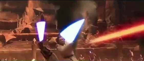 Mace Windu décapite Jango Fett