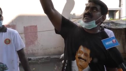 காசிமேடு ஜி.எம்.பேட்டையில் துப்புரவுப்பணியில் சீமான் - 19 டிசம் 2015 | Seeman - Kasimedu GM Pettai Flood Relief Work