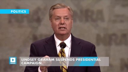Lindsey Graham suspends presidential campaign