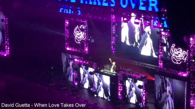 David Guetta - Accor Hotels Arena - Paris Bercy - 18/12/15 (With Tracklist)