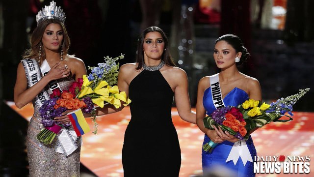 Steve Harvey announces wrong Miss Universe winner