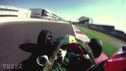 On-board with Alexander Rossi in the Lotus 49 at COTA - Road & Track