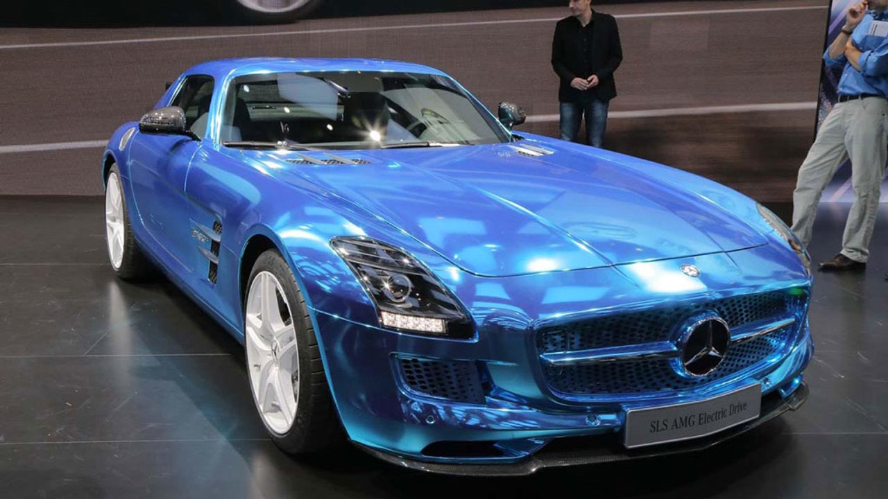 Mercedes-Benz SLS AMG Coupe Electric Drive - 2012 Paris Auto Show