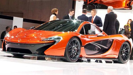 McLaren P1 Hypercar: 2012 Paris Auto Show