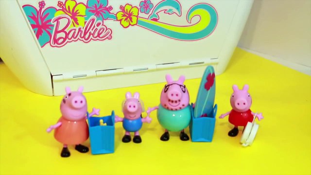 Peppa Pig Play Doh Barbie Cruise Like Disney Frozen Cruise Ship Series DisneyCarToys