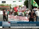 Paraguay: sindicatos realizan segunda huelga general contra Cartes