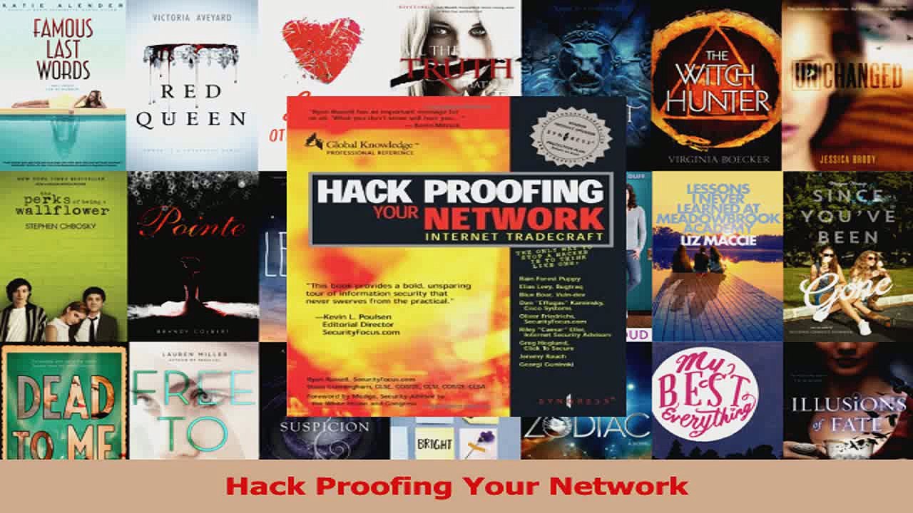 Hack Proofing Your Network PDF