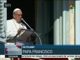 Papa Francisco celebra que Libia busque la paz