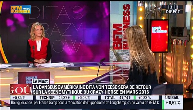 Le Must: La danseuse américaine Dita Von Teese sera de retour au Crazy Horse en mars 2016 - 21/12