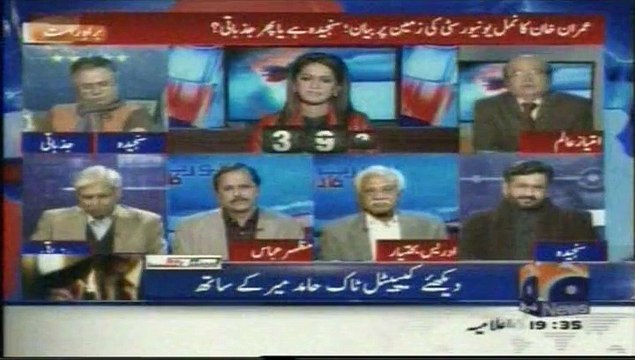 Geo News Shows Reports card (Imtiaz Alam) 21 December,2015