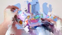 プリンセス ディズニー PEPPA PIG playset by Toys Play Doh & Surprise Eggs княгиня