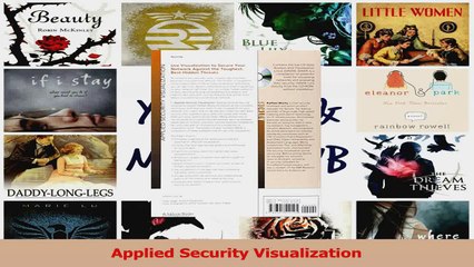 Applied Security Visualization PDF