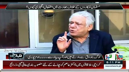 Om puri indirectly says MUNAFIQ to PM Modi
