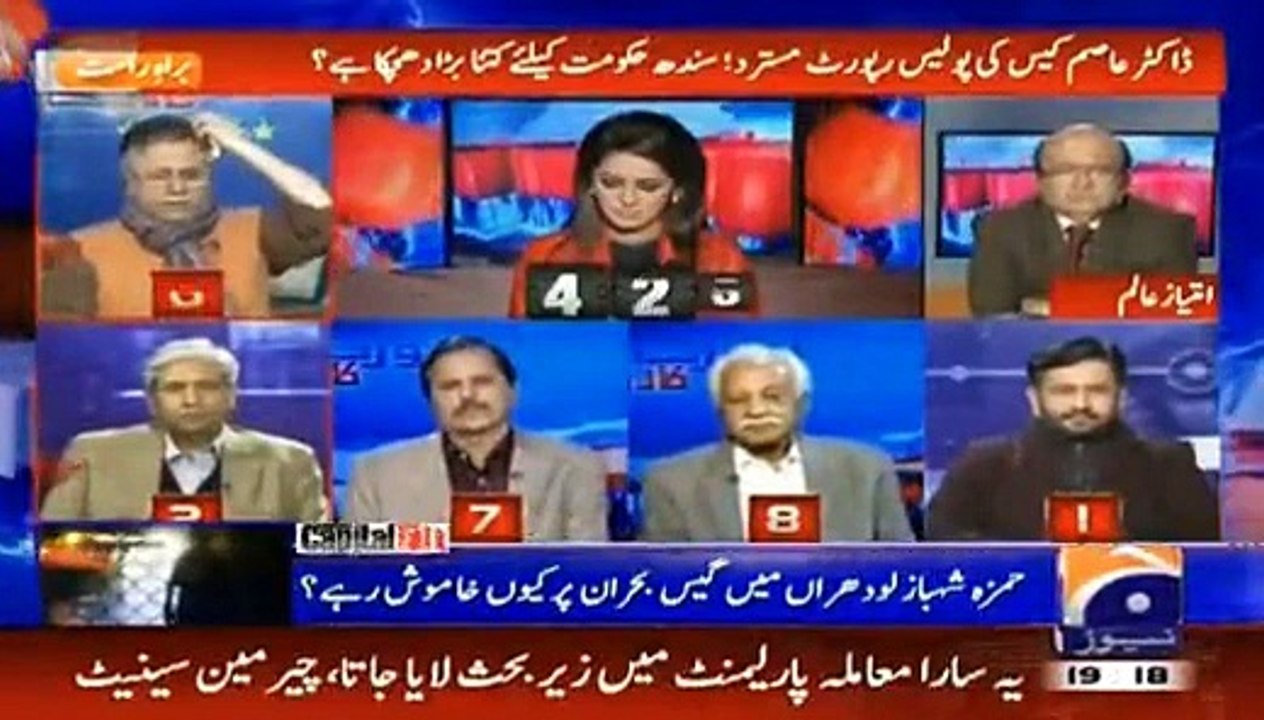 Hassan Nisar Bashing Politicians On Today Dr Asim Decision