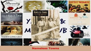 Read  Nameless Towns Ebook Free
