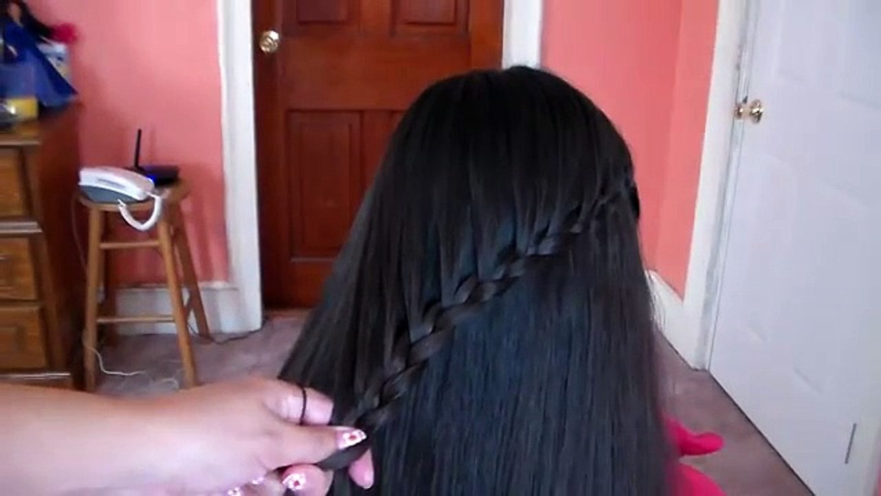 Trenza De Lado Con Cabello Suelto  Sideways Braid