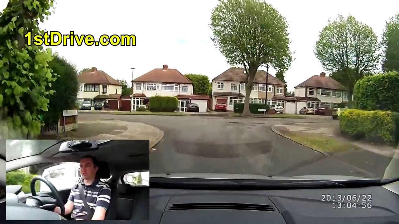 Pauls Driving Test In Birmingham UK - Kings Heath