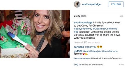 La gran noticia de bebé de la estrella de Hills, Audrina Patridge