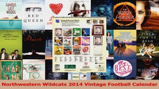 Download  Northwestern Wildcats 2014 Vintage Football Calendar Ebook Online