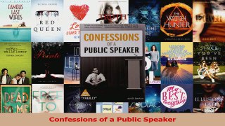 Confessions of a Public Speaker PDF
