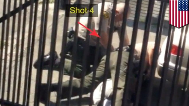 Disturbing new video shows cops shooting and killing suspect from the back in Long Beach