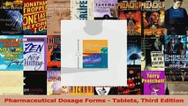 PDF Download  Pharmaceutical Dosage Forms  Tablets Third Edition Read Online
