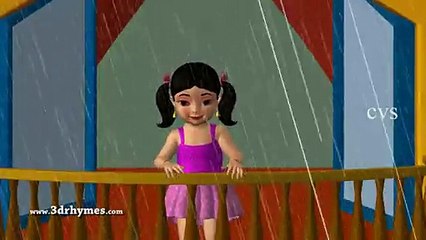3D Animation I Hear Thunder Nursery Rhyme for Children with Lyrics