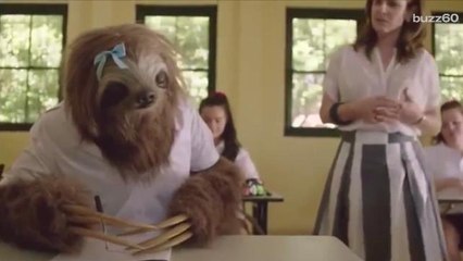 Stoner Sloth is the newest strange Anti-Drug PSA character