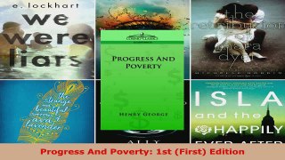 Download  Progress And Poverty 1st First Edition Ebook Online
